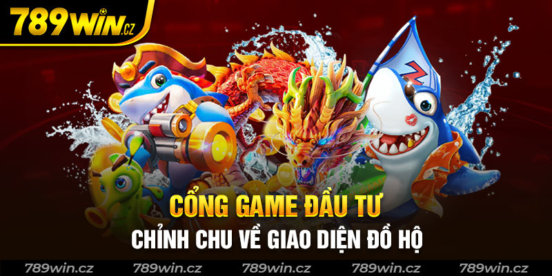 Game bắn cá đầu tư chỉnh chu về giao diện đồ họa
